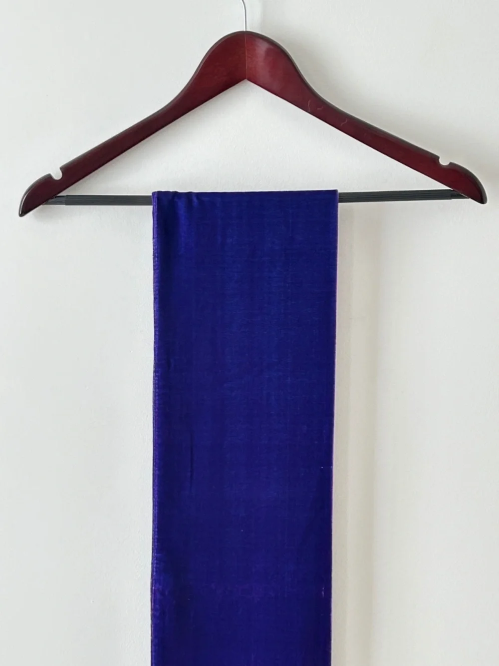 Purple Velvet Scarf
